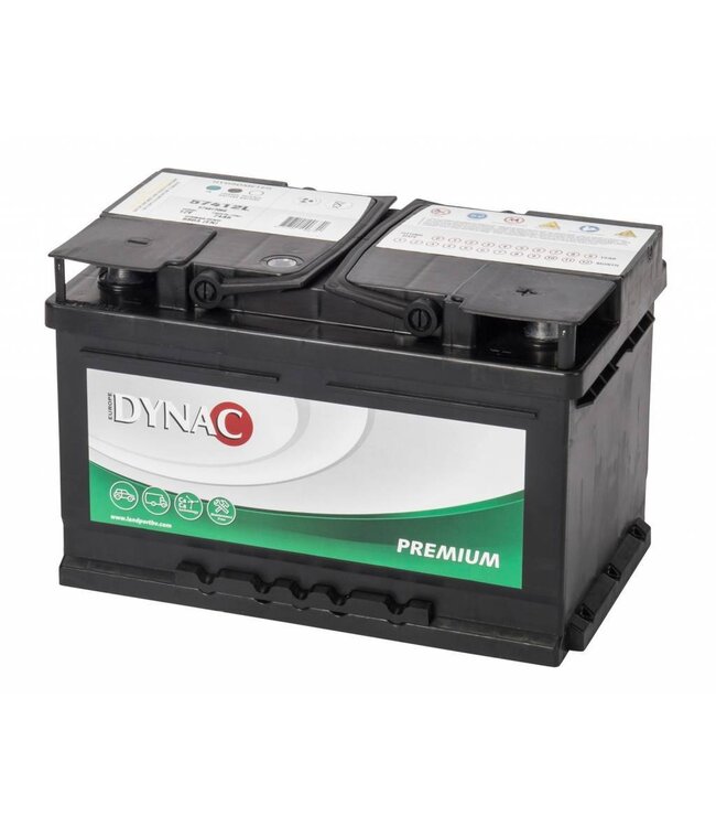 Dynac Start accu 12 volt 74 ah Type 57412L
