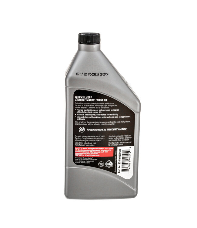 Quicksilver Buitenboordmotor olie 1 l 4-takt 10W-30