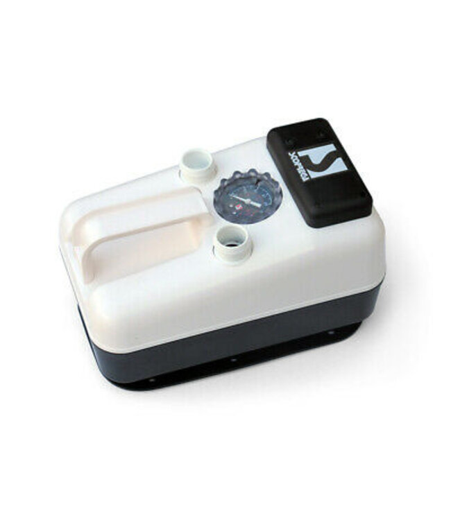 Scoprega GE 20-2 elektrische opblaaspomp met 12 volt accu