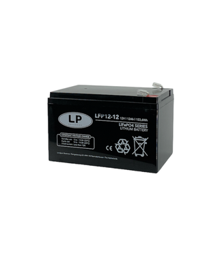 Lithium accu LFP V12-12 LiFePo4 12 volt 12 Ah 153 Wh
