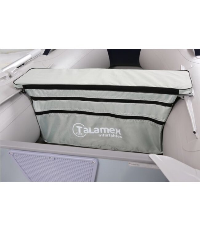 Talamex Zitbanktas met kussen grijs