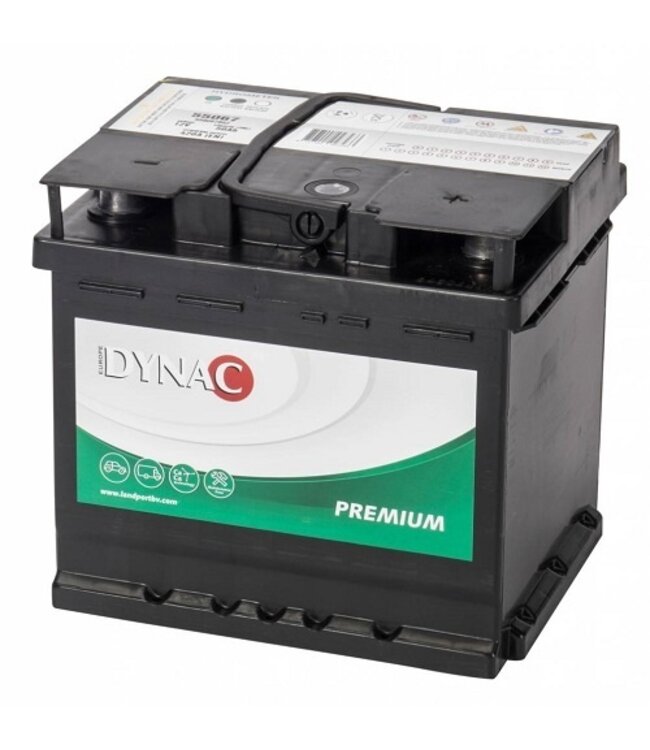 Dynac Start accu 12 volt 50 ah Type 55067