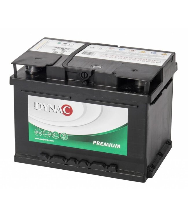 Dynac Start accu 12 volt 60 ah Type 56077L