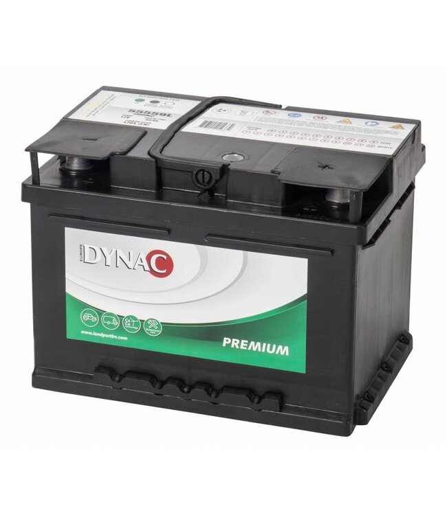Dynac Start accu 12 volt 55 ah Type 55559L