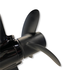 Mercury Black Max aluminium 7,8" x  7'' propeller