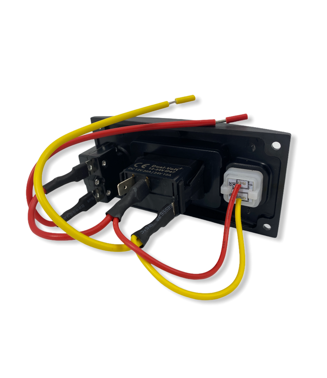 Talamex Curved add-on paneel met aan/uit schakelaar