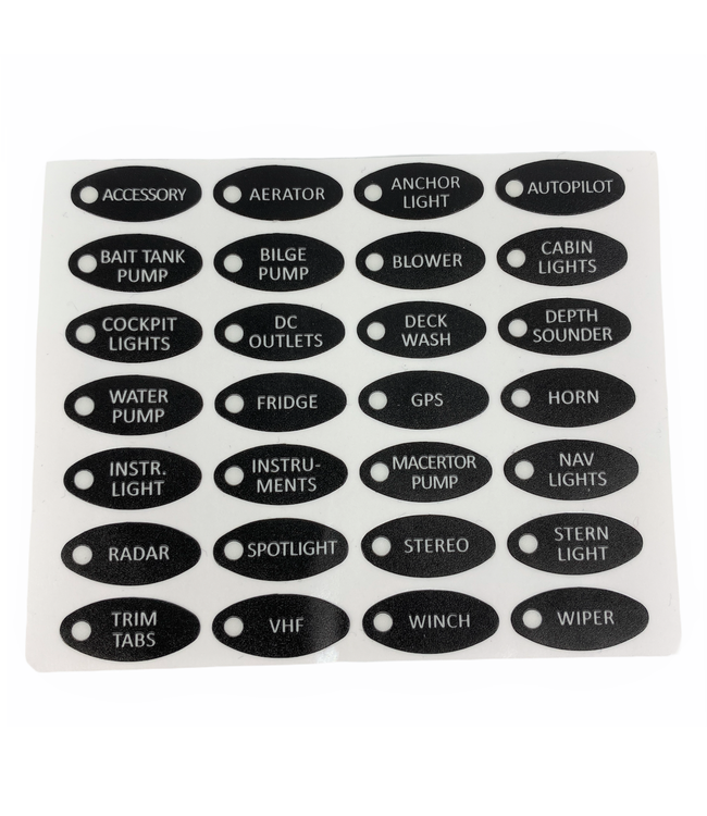 Talamex Schakelpaneel 12/24V met 5 schakelaars en voltmeter