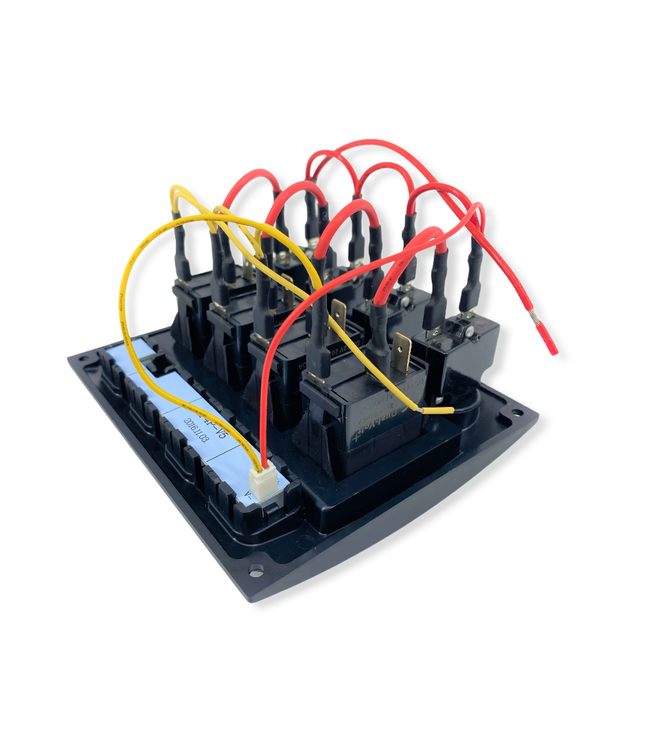 Talamex Schakelpaneel Curved met 6 schakelaars 12/24 Volt