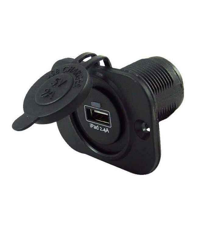 Talamex Flush frame met USB 2.4A stopcontact