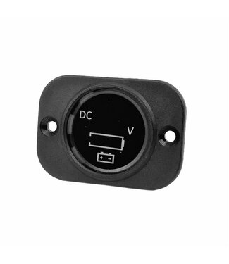 Talamex Frame met voltmeter en accu indicator 5-30V