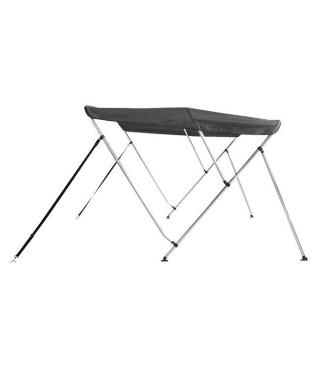 Talamex Biminitop Deluxe 3 boog Zwart