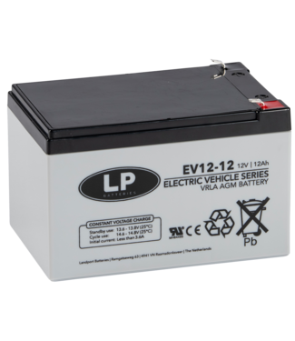 EV12012 accu 12 volt 12 ah Electric Vehicle VRLA Battery