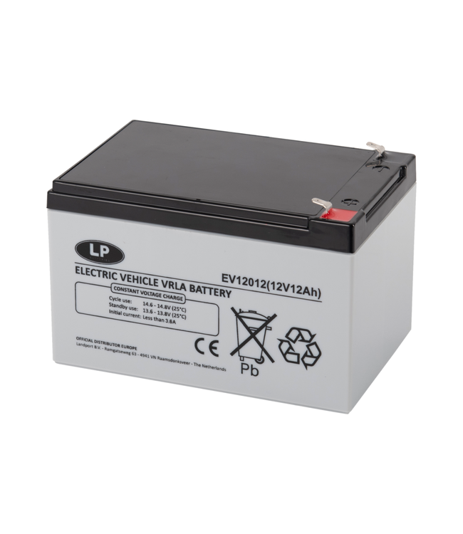 EV12012 accu 12 volt 12 ah Electric Vehicle VRLA