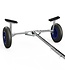 Opvouwbare handtrailer voor rubberboten