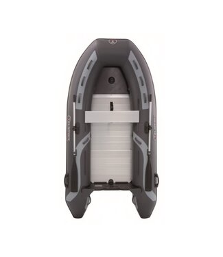 Talamex Highline aludeck HLX 350 storm-grijs rubberboot