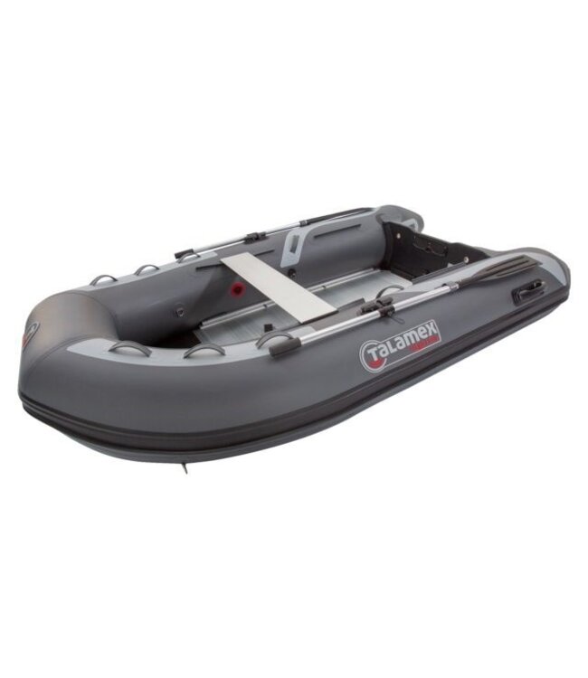 Talamex Highline aludeck HLX 350 storm-grijs rubberboot