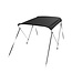 Talamex Biminitop Deluxe 2 boog Zwart