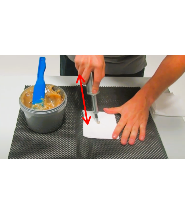 Hogedruk handpistool voor universeel vet 300 ml