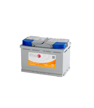 Dynac Deep Cycle AGM accu 12 volt 75 ah