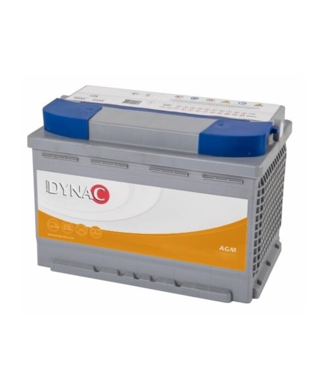 Dynac Deep Cycle AGM accu 12 volt 75 ah