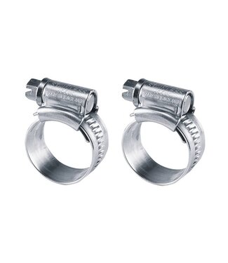 2 stuks RVS slangklem 13-20 mm Nr. 20