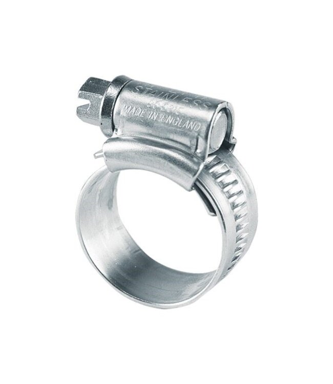 2 stuks Slangklemmen 13-20 mm RVS hi-grip NR.20