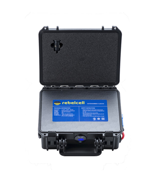 Rebelcell Lithium outdoorbox 12 volt 432 Wh