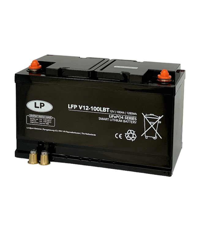 LP SMART Lithium accu LFP V12,8-100LBT LiFePo4 12 volt 100 Ah 1280 Wh