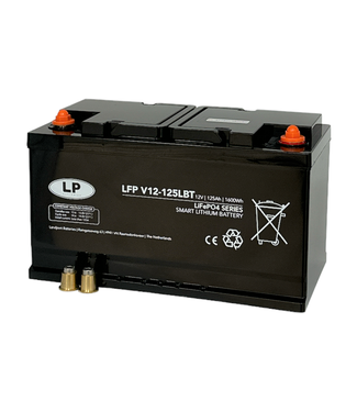 LP SMART Lithium accu LFP V12-125LBT LiFePo4 12 volt 125 Ah 1600 Wh