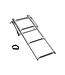 Talamex Telescopische zwemtrap RVS voor rubberboot 4 treden
