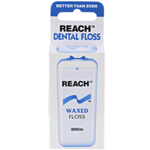 Johnson & Johnson Reach Dental Floss Waxed 200m Reach Dental Floss Waxed 200m