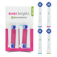 Everbright Everbright DailyClean Aufsteckbürsten - 4 Stück
