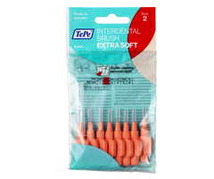 Tepe TePe Interdentalbürsten Extra Soft 0,5 mm hellrot - 8 Stücks