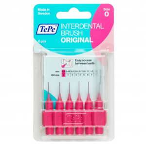 TePe Interdentalbürsten Original 0,4 mm rosa - 6 Stück