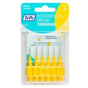 TePe Interdentalbürsten Original 0,7 mm gelb - 6 Stück