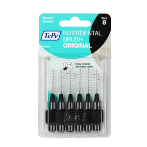 TePe Interdentalbürsten Original 1,5 mm schwarz - 6 Stück