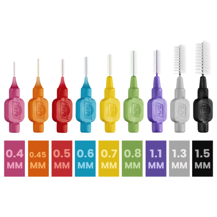 Tepe TePe Interdentalbürsten Original 0,4 mm rosa - 25 Stück