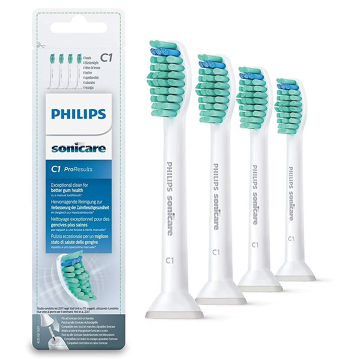 Philips  Philips Sonicare C1 ProResults Standard HX6014/07 - 4 Stück