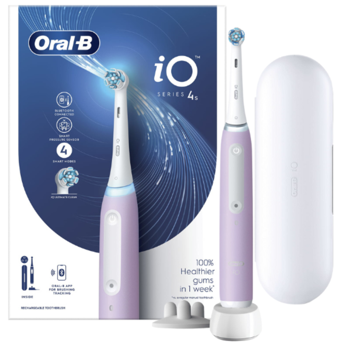 Oral-B iO Lavendel Elektrische | 94.85€ Zahnbürsten Serie Zahnbürste 4S 