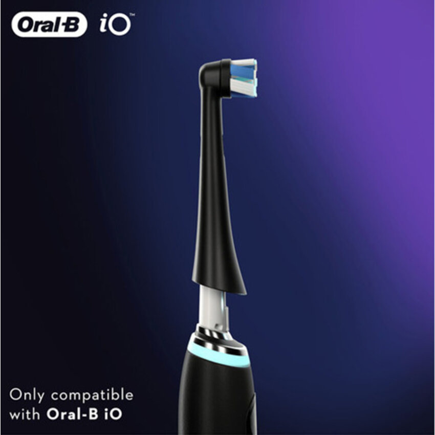 Oral-B iO Ultimative Reinigung Schwarz Aufsteckbürsten - 2 Stück Oral-B Oral-B iO Ultimative Reinigung Schwarz Aufsteckbürsten - 2 Stück