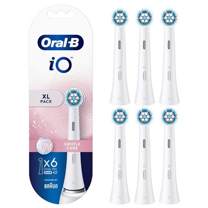 34.85€ - iO Oral-B | 6 Care Gentle Stück Aufsteckbürsten