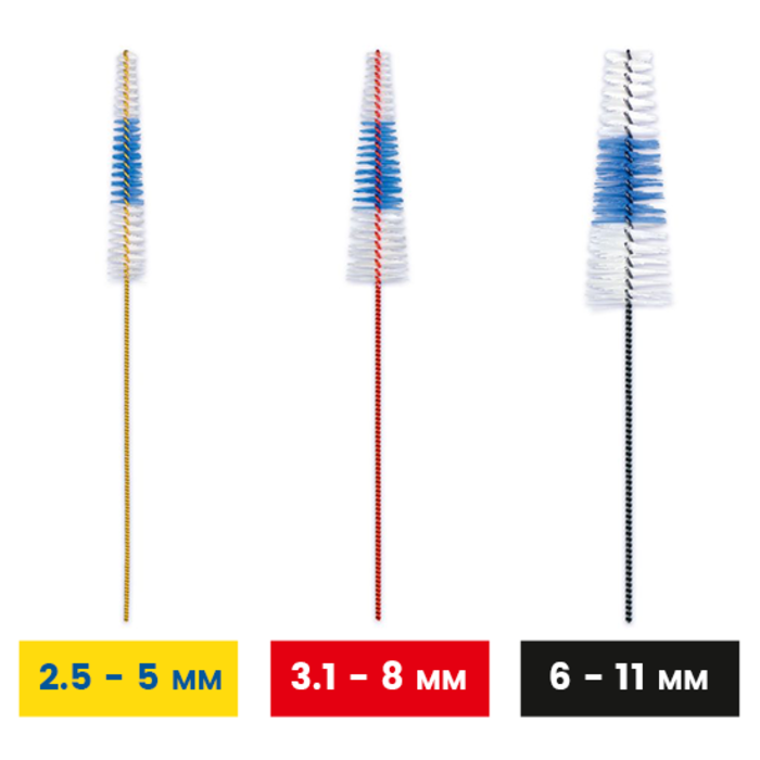 Lactona Lactona EasyDent Typ C 6-11mm schwarz - 5 Stück