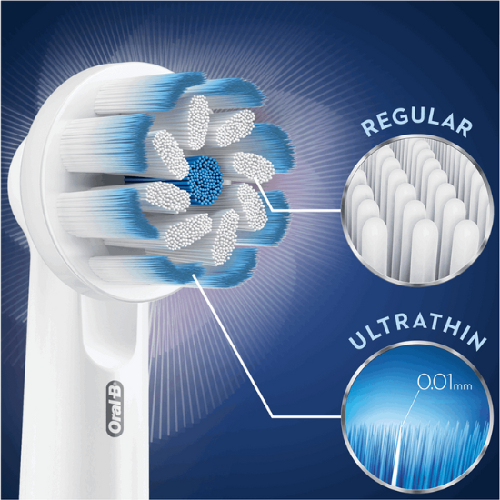 Oral-B Oral-B Sensitive Clean Aufsteckbürsten - 3 Stück