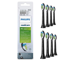 Philips  Philips Sonicare W2 Optimal White HX6068/13 Black - 8 Stück