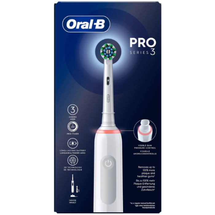 White Cross Zahnbürste 3000 | 49,85€ Action Oral-B PRO 3