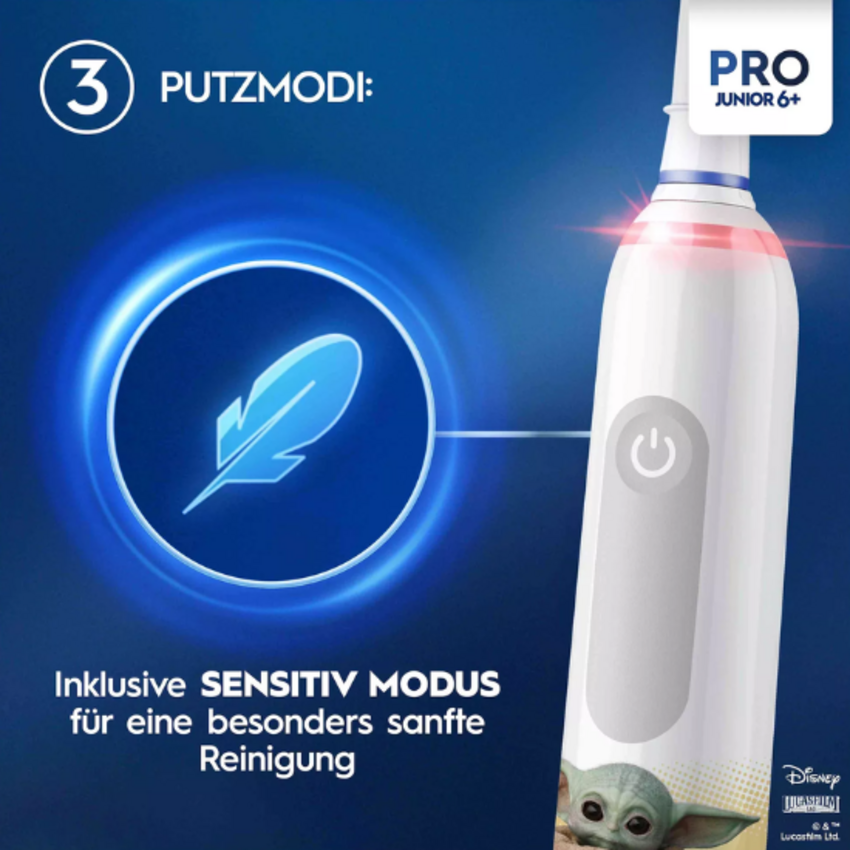 Oral-B Oral-B PRO Junior 6+ Star Wars Mandalorian Elektrische Zahnbürste
