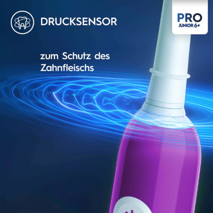 Oral-B PRO Junior 6+ Lila Elektrische Zahnbürste Oral-B Oral-B PRO Junior 6+ Lila Elektrische Zahnbürste