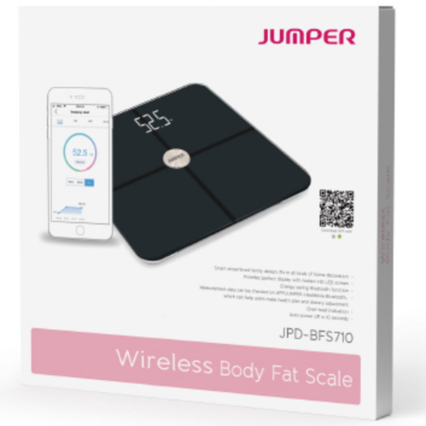 Jumper Intelligente Waage JPD-BFS710 – mit Bluetooth und App Jumper Jumper Intelligente Waage JPD-BFS710 – mit Bluetooth und App