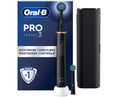 Oral-B Oral-B PRO 3 3500 Black Cross Action + Reiseetui