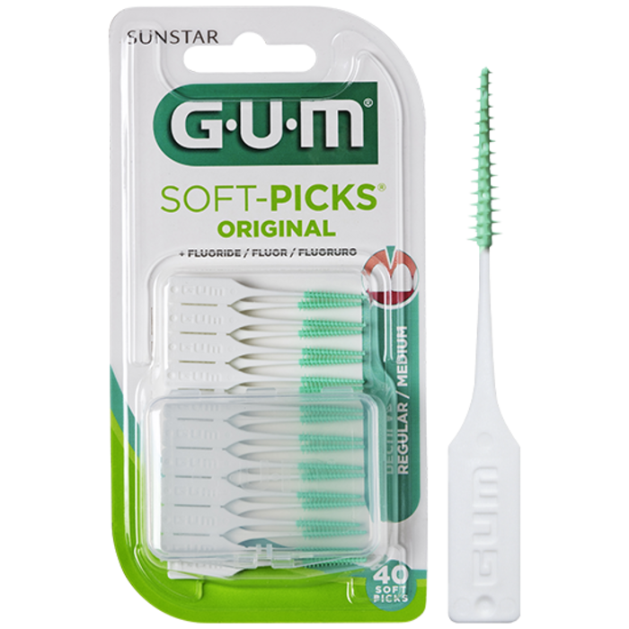 GUM Sunstar GUM Soft-Picks Regular - 50 Stück